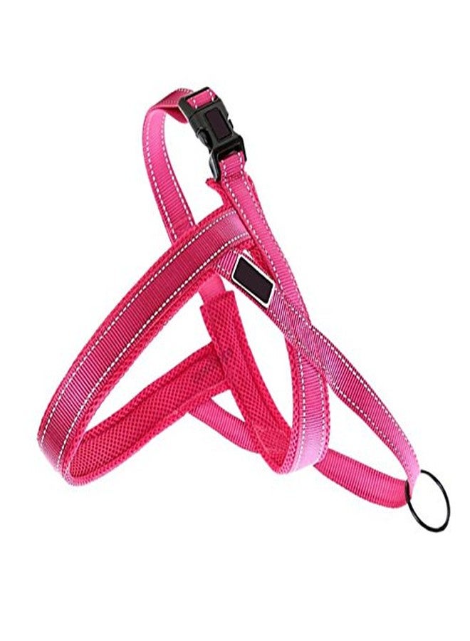 Futaba No Pull Nylon Quick Fit Reflective Dog Harness - Pink- Medium - Image 5
